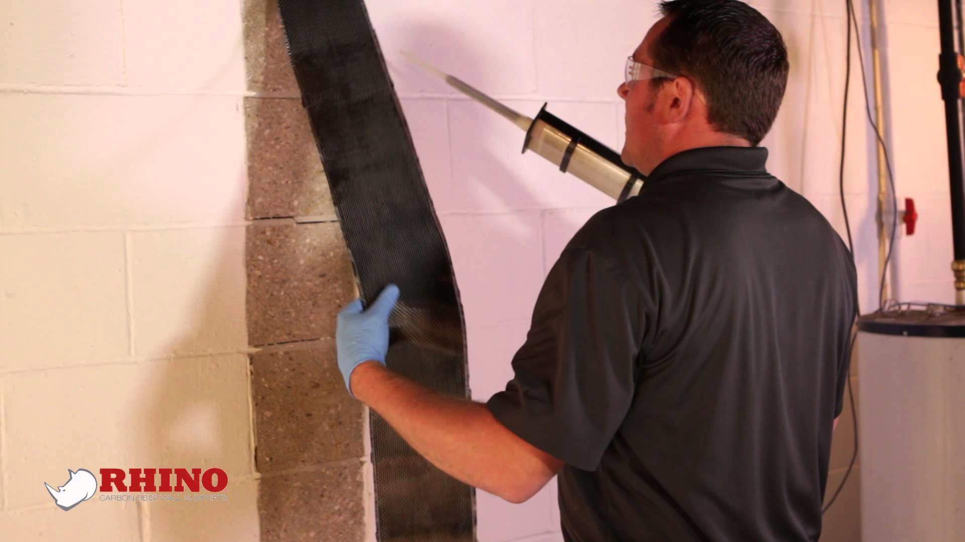 Installing Carbon Fiber Reinforcer | RC Waterproofing | Michigan